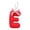 E, variant on E Christmas Alphabet Fabric Pendant Letter For Tree Holiday Decoration And Festive Displays Use Celebrations