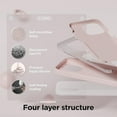 thumbnail image 4 of Decase Phone Cover for Apple iPhone 15 Pro 6.1",Soft Liquid Silicone Anti-Scratch Case With Microfiber Lining,Ultra Slim Shockproof Shell for iPhone 15 Pro - Pink, 4 of 4