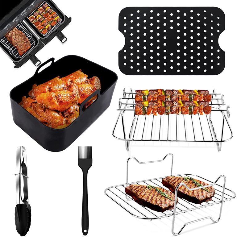 Durable Air Fryer Accessories Stainless Steel for Ninja Grill Rack