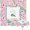 Pink and Green Pickleball Martini, variant on Floral Tablecloth Table Cloth Covers, Stain Resistance Polyester Table Covers for Kitchen Dining Home Decor