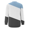 thumbnail image 3 of Sweatshirts For Women Trendy Zipper Women's Tops Round Neck Fashion Casual Long Sleeve Print Sweatshirt, 3 of 4