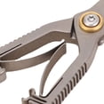 thumbnail image 4 of Xirurus Premium Titanium Alloy Nose Hair Scissors Round Tip Facial Hair Trimmer for Eyebrows and Beard Grooming, Silver (3.5 inches / 8.9 cm), 4 of 10