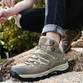 thumbnail image 6 of Dagaeig Men's Waterproof Hiking Boots All-Terrain Waterproof Hiking Boots Lightweight Breathable Outdoor Ankle Boots Trekking Hiking Shoes Brown,9.5, 6 of 7