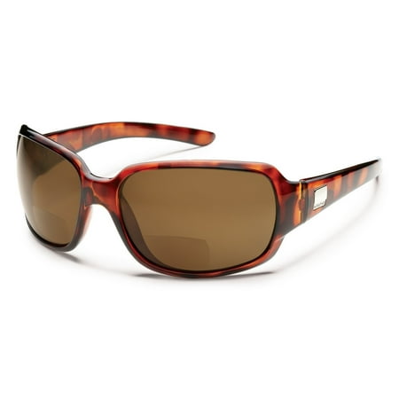 suncloud optics cookie prescription bifocal,sunglasses,tortoise with brown polarized lens +2.50