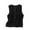 Black, variant on Timegard Womens Vests Cotton Linen Sleeveless Button up Shirts Fall Vintage Classic Solid Color Tank Tops