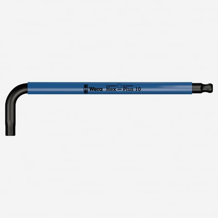 

Wera 022616 10 x 224mm Hex + Ball End Hex L-key (Blue)