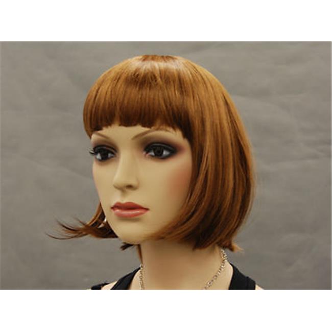 Roxy Display WGT5C Female Mannequin Hair Wig Brown