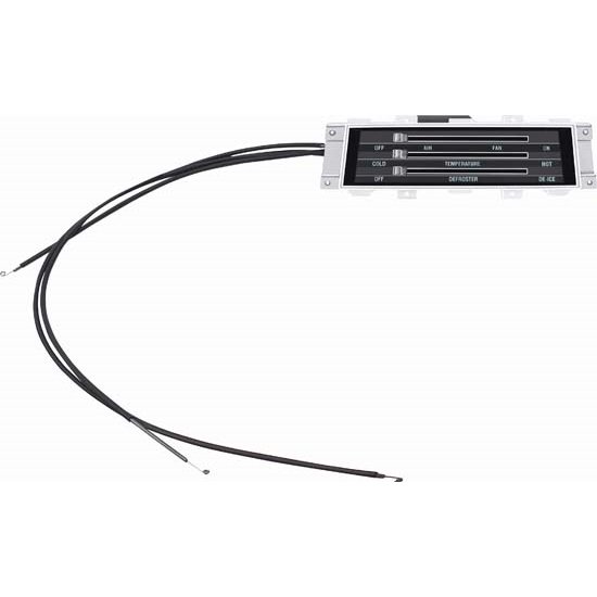 OER 3925776C Heater Control Assembly, 1968 Camaro/Firebird w/o AC