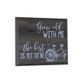 thumbnail image 6 of 12 x 15 Wall Plaque Decor - Grow Old With Me, 6 of 9