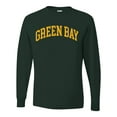 thumbnail image 2 of Wild Bobby Green Bay GB American Football Cities | Classic Varsity College Style Fantasy Fan, Trendy Team Streetwear Sports Mens Long Sleeve Shirt, 2 of 6