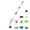 D, variant on Chmadoxn Home Appliances Multi-functional Foldable Rotating Handheld Long Handle Cleaning Brush Dead-end Cleaning Kitchen Bathroom cleaning brush