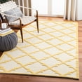 thumbnail image 2 of SAFAVIEH Martha Stewart Vermont Adair Trellis Wool Area Rug, Ivory/Gold, 8' x 10', 2 of 10