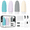 Multicolor, variant on Rirool 11 Pack TSA Approved Travel Bottles Set, Leak Proof Refillable Toiletry Containers with Spray Bottle, Cream Jars, Funnel & Waterproof Bag for Shampoo, Lotion & Conditioner