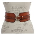 thumbnail image 2 of Women's High Waist Elastic Linked Cowhide Stretch Tapered Comfort Leather Belt, 2 of 3
