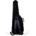 thumbnail image 2 of Crossrock Deluxe Fiberglass Case for Telecaster and Stratocaster Style Electric Guitars-Black, 2 of 6