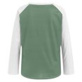 thumbnail image 7 of Godom Blouses for Women Fall Long Sleeves V Neck Tops Casual Knit Tunic Loose Fit T Shirt, 7 of 7