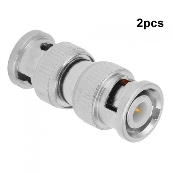 BNC Maleto BNC Male Converter,2pcs BNC Male to BNC Maleto BNC Male Coaxial Connector BNC Maleto BNC Male Adapter Future-Proof Design