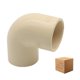 thumbnail image 1 of 15 Pzs Codo De 90° Cpvc De 1 1/2 Pulgadas Color Crema beige 1 1/2 pulgadas, 1 of 5