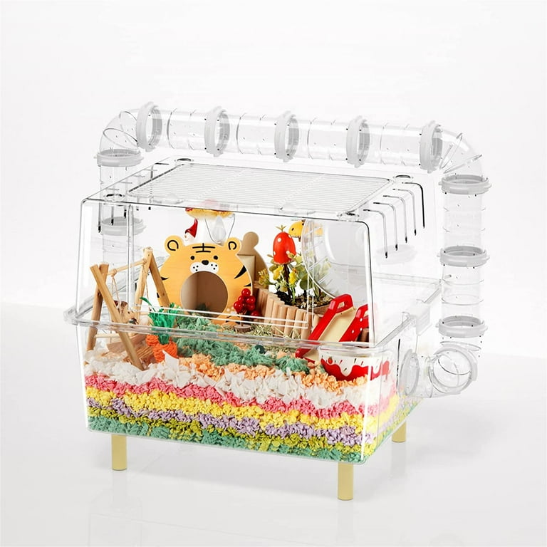 Stackable hamster clearance cages