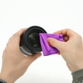 thumbnail image 4 of Unique Bargains 10 Pcs Reusable Glasses Cleaning Cloth for Glasses 5.91"x5.91" Purple, 4 of 5