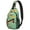 Sushi, variant on Sweet Treats Summer Food Pattern Sling Backpack Small Travel Backpack for Essentials Lightweight and Durable