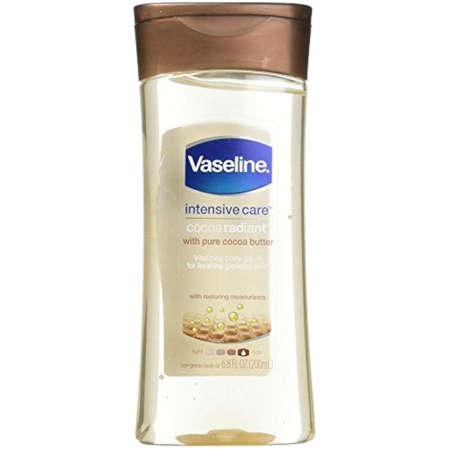 Aceite Corporal en Gel Vaseline Cocoa Radiant Vitalizing 205 ml 3 Unidades