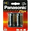 Panasonic Alkaline Plus AM-2PA - Battery 2 x C - alkaline