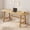 OAK, variant on IOTXY 60" Two Person Simple Executive Solid Wood Computer Desk for Home Office & Study, Walnut Finish