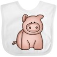thumbnail image 3 of Inktastic Cute Little Pig Boys or Girls Baby Bib, 3 of 4