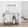 thumbnail image 4 of Epic Art 'Proud Military Family' by Cindy Jacobs, Acrylic Glass Wall Art, 36"x12", 4 of 8