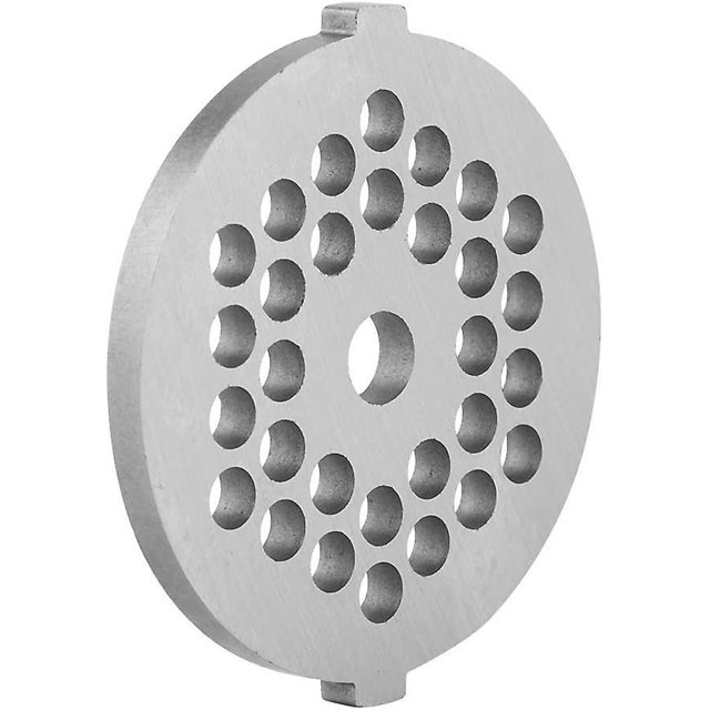 Picadora de carne, trituradora, placa picadora, amoladora de disco, Material de aleación con orificio de 5/7mm (agujero de 5mm)