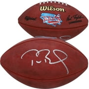 Tom Brady New England Patriots Autographed Wilson Super Bowl XXXVI Pro Football - Fanatics Authentic Certified