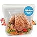thumbnail image 3 of Silicone Food Storage Bag 102oz XXL Set of 2] Reusable Freezer Bags - Zero Waste Food and container Lids Reusable Silicone containers with Lid, Sous Vide, Extra Large Bags, 3 of 4