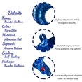 thumbnail image 3 of Globos numéricos EBAIJQUO de 40" azul marino con cierre automático, 3 of 7