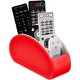 thumbnail image 1 of Boîte de Rangement Porte-Télécommande Rouge PU Cuir, 1 of 6