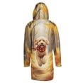 thumbnail image 2 of Welcome Fall Goldendoodle Strolling Through the Autumn Maple Forest All Over Print 3D Hooded Duffle Toggle Coat Doodle Dog Lover Gifts Idea - 12012, 2 of 6