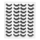 thumbnail image 1 of 20 pares de pestañas postizas de maquillaje, pestañas postizas tridimensionales largas, rizadas y gruesas (CS02), 1 of 8