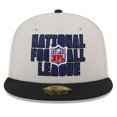 thumbnail image 2 of Men's New Era Stone/Black 2023 NFL Draft On Stage 59FIFTY Fitted Hat, 2 of 5