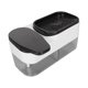 thumbnail image 2 of Dispensador de jabonera, dispensador de prensa de jabón, caja de jabón de prensa manual con soporte de esponja, dispensador de jabón líquido para fregadero y baño, 2 of 14