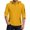Yellow, variant on Men's Solid Color Performance Rain Jacket, Quick-Dry Hooded Athletic Shell with Adjustable Cuffs, Perfect for Fitness Hiking Daily Commute,Yellow XL
