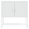 thumbnail image 3 of vidaXL Sideboard White 75x35x75 cm Steel, 3 of 5