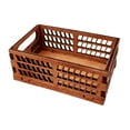 thumbnail image 3 of kusrkot Simulation 1/12 Scale Miniature Model Storage Basket Home Bedroom Ornaments Brown, 3 of 9