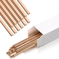 thumbnail image 1 of 40 Rod Copper Brazing Alloy Flat Welding Rod Industrial Suitable for Air Conditioner Refrigerator Cold Storage HVAC, 1 of 6