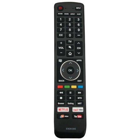 EN3K39S Replace Remote for Sharp TV LC-40Q5020U LC-43N7002U LC-50N7002U LCQ7030U