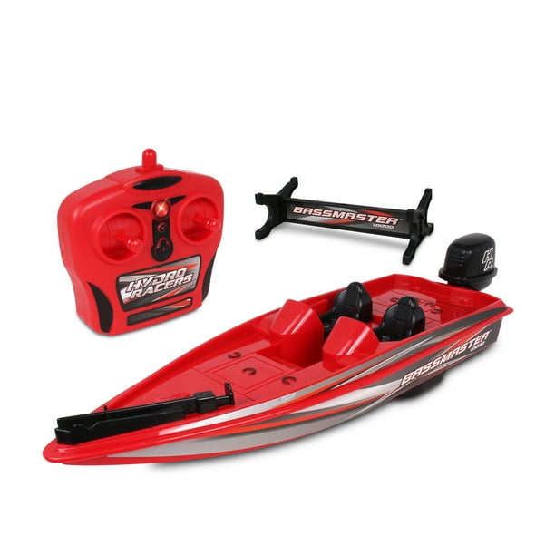 Well we finally got around to round two of our cheezy rc boats from walmart! nkok hydroracers bassmaster rc boat red