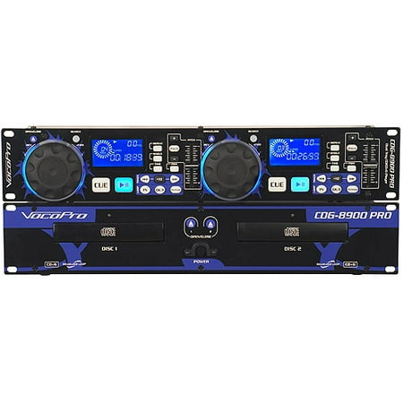 VocoPro CDG8900 PRO Dual Tray CD Karaoke Player