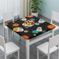 thumbnail image 3 of Spacecraft Elastic Fitted Tablecloth Snug Fit Square Cover for Outdoor & Indoor Use, 3 of 5