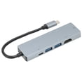 thumbnail image 3 of USB Hub Ethernet, Potentes Funciones Drive Free USB C Hub 5 En 1 Para Linux Para Windows XP Para Windows 10 ANGGREK Ethernet Adapter, 3 of 8