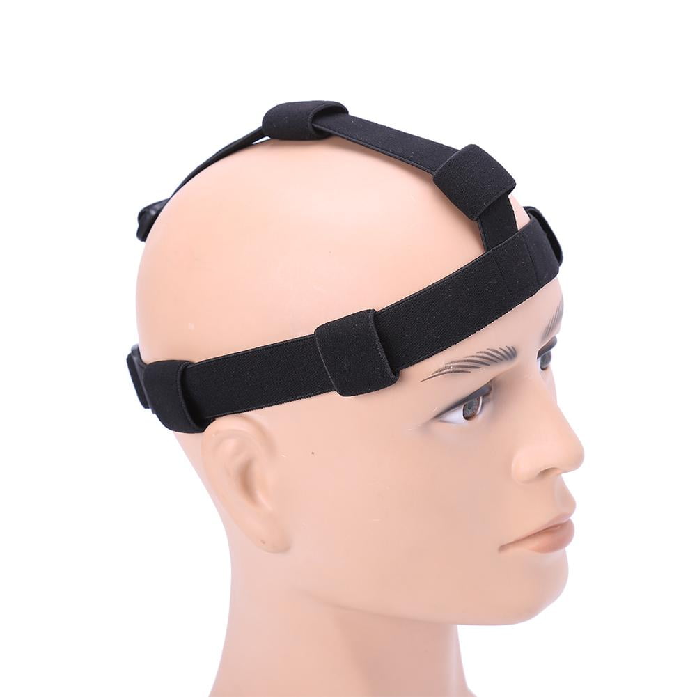 Greensen headlamp strap,Black Flashlight Headband Headlamp Band For