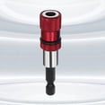 thumbnail image 4 of Soporte Broca Extensión Vástago Hexagonal 1/4 Pulgadas 6 35 Mm para Tuerca Tornillo (rojo), 4 of 7